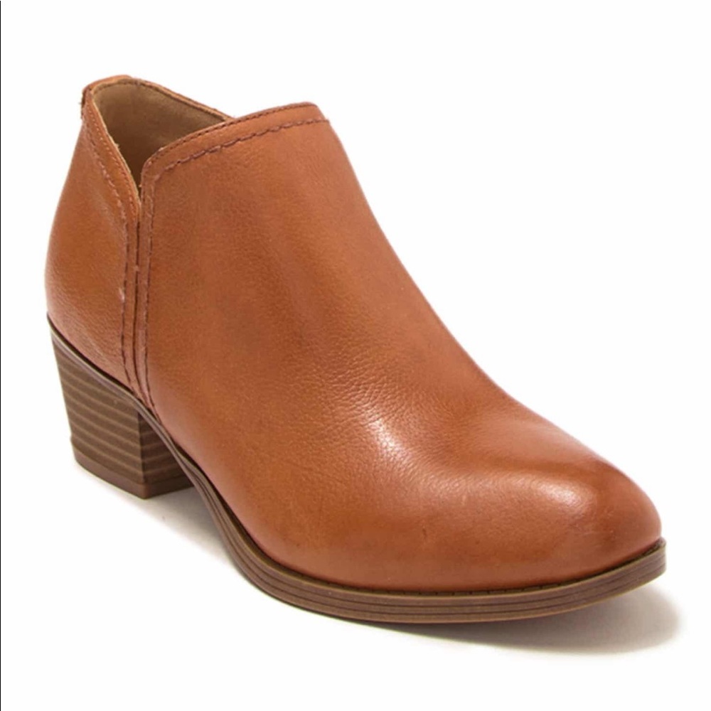 Naturalizer - Zaire Tan Leather Bootie